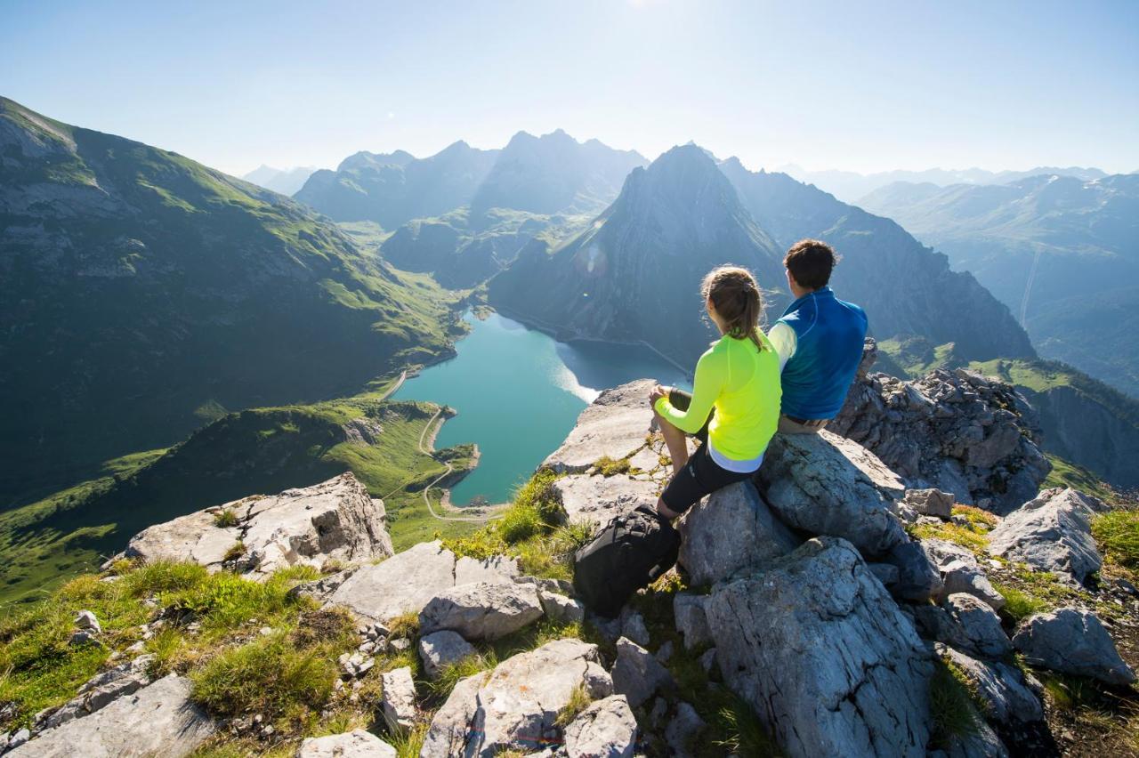 Verwall Apartment Arlberg - Mit Sauna, Balkon Und Skiraum 瓦尔德阿尔贝格 外观 照片